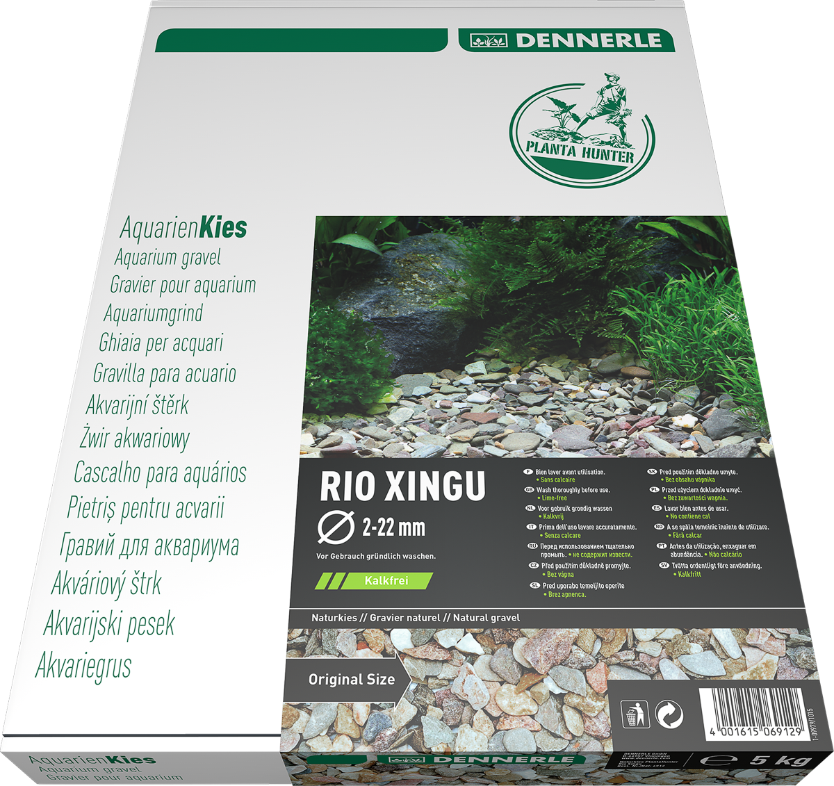 Natural Gravel Plantahunter Rio Xingu Mix 2-22mm