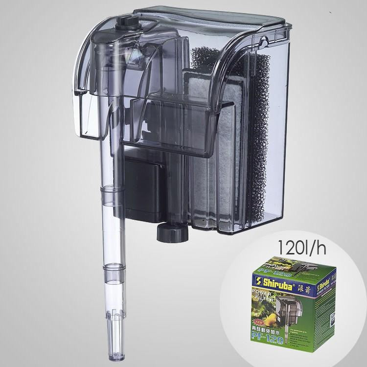 Shiruba PF HangOn Back Filters (HOB) Living Shrimply