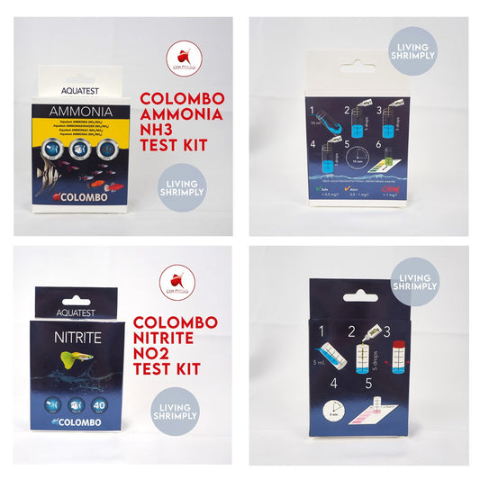 COLOMBO pH gH kH NH3 NO2 NO3 Test Kit