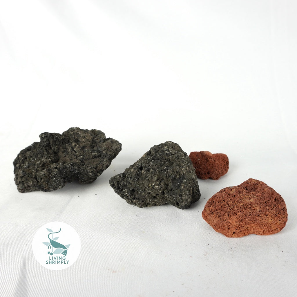 Volcanic Black Red Volcanic Lava Rock Lava Stone 火山石