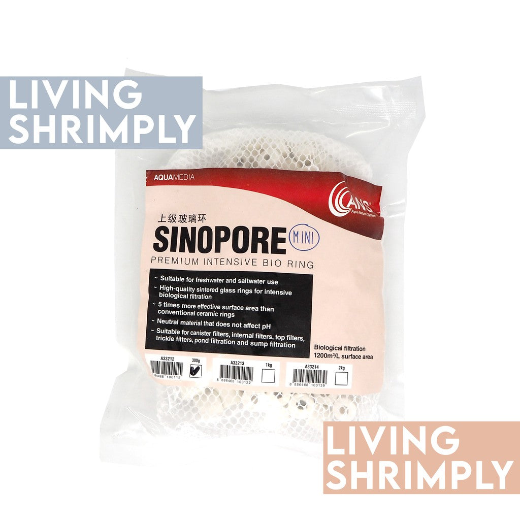 Sinopore Mini 10mm w/ Filter Bag 300g 1kg