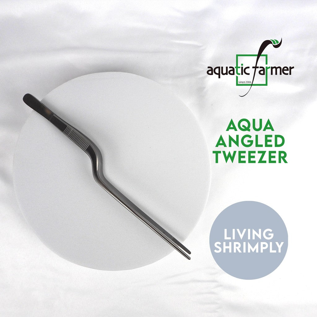 AQUATIC FARMER Aqua Angled Tweezers