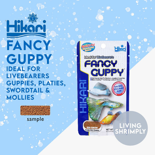 HIKARI Tropical Fancy Guppy Feed For Guppies Platies Swordtail & Mollies