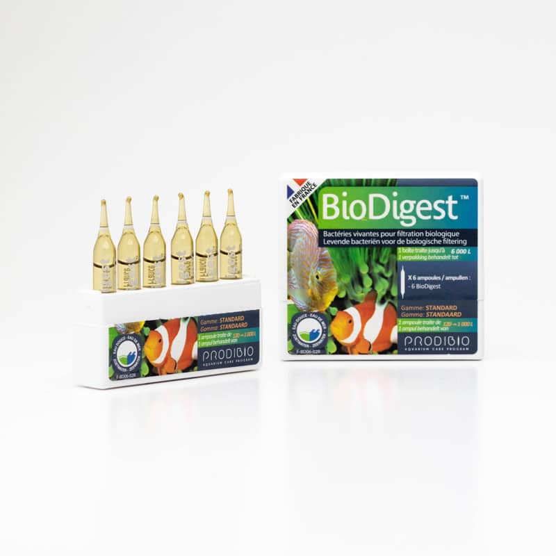 Bio Digest 6 Ampoules Bactéries - VPC RecifAtHome